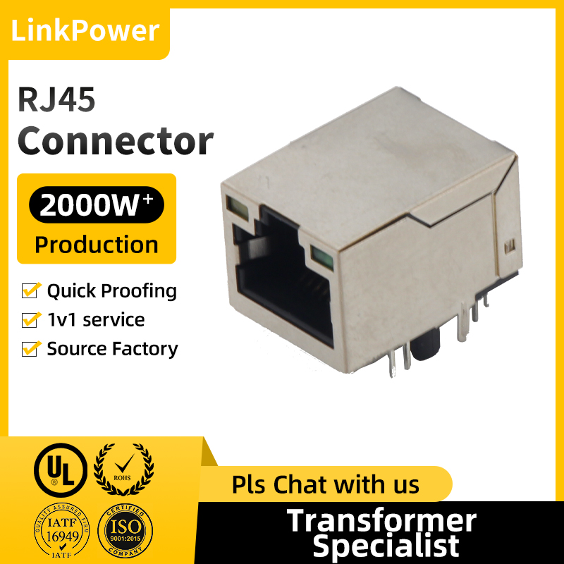 High-speed RJ45 connectors: essential for reliable Ethernet connections in data centers and smart devices.